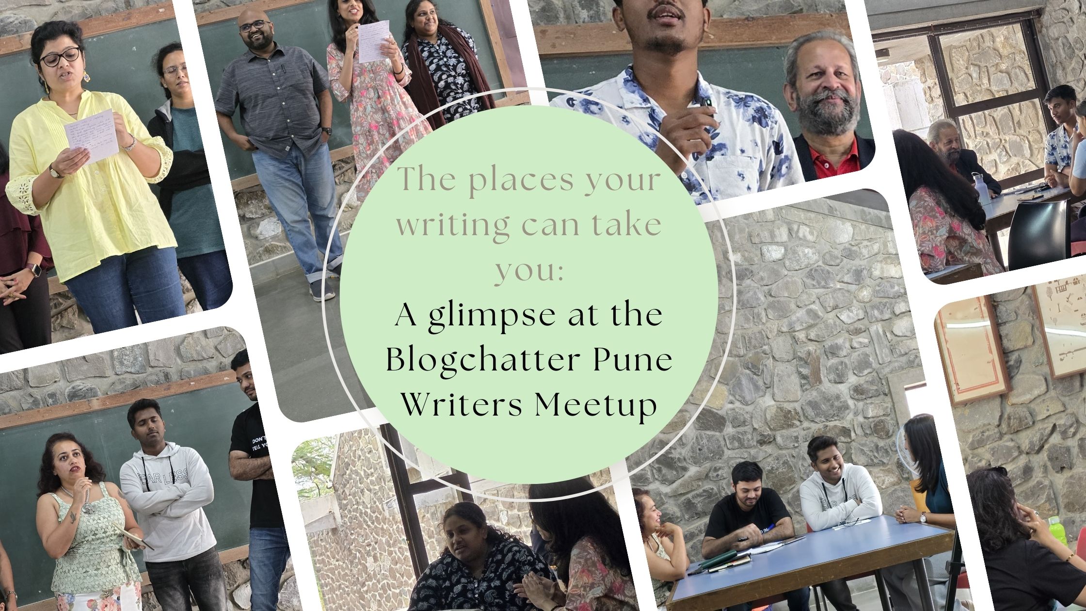 The places your writing can take you- A glimpse at the Blogchatter Pune Writers Meetup