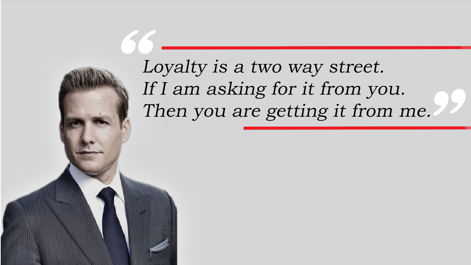 harvey specter quotes about loyalty