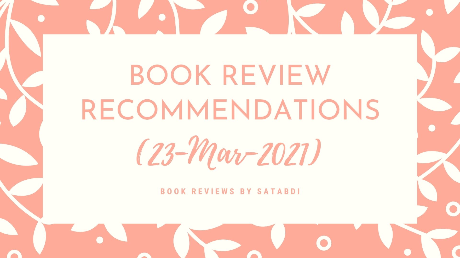 book review recommendations