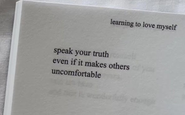 Speak Your Truth Even If It Makes Others Uncomfortable