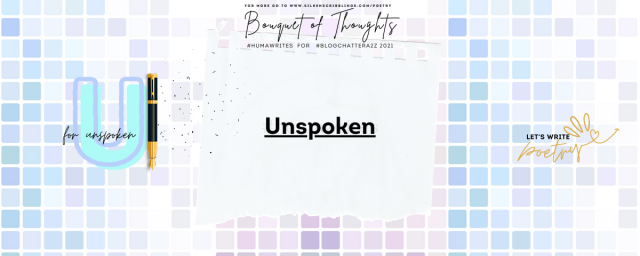 Unspoken words - Poem